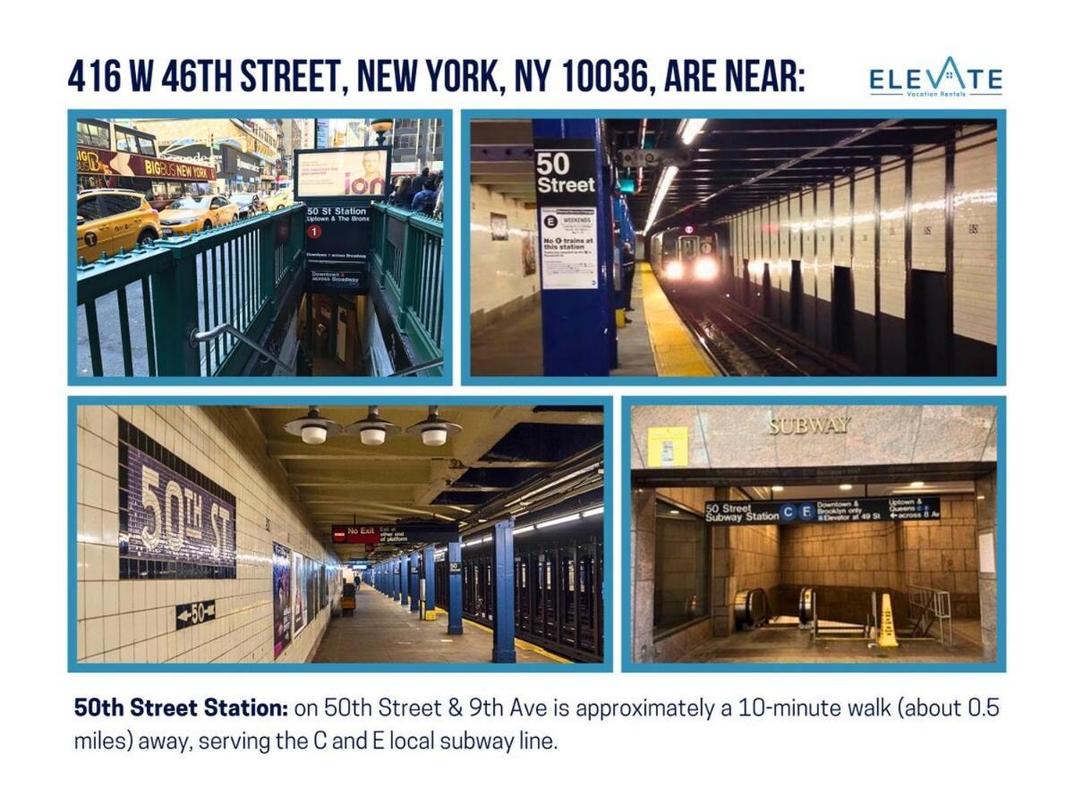 Elevate Apartment At Times Square - Cozy Studio In Times Square And Nearby Restaurants 纽约 外观 照片